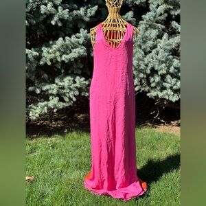 Lisa Perry silk maxi dress NWT